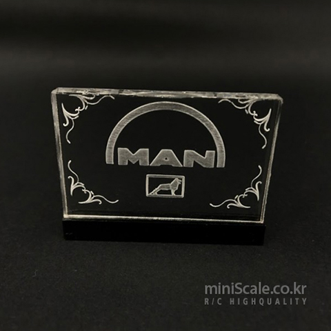 Interior Logo Board for MAN / 미니스케일(Miniscale)