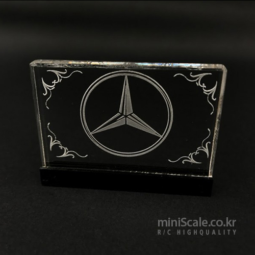 Interior Logo Board V1 for Mercedes Benz Actros / 미니스케일(Miniscale)
