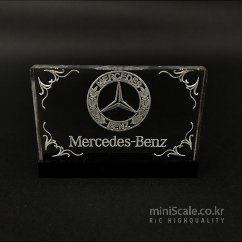 Interior Logo Board V2 for Mercedes Benz Actros / 미니스케일(Miniscale)