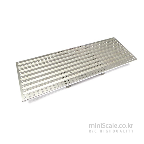 Stainless Steel Rear Plate for Heavy Hauler Frame Kit / 미니스케일(Miniscale)