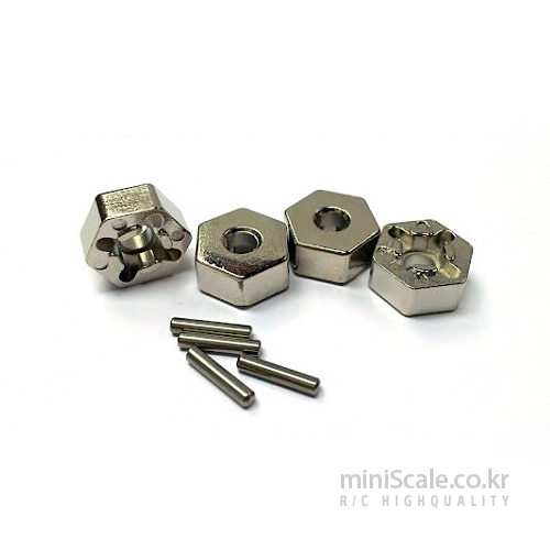 Steel Hex &amp; Pin set(12mm) / 미니스케일(Miniscale)