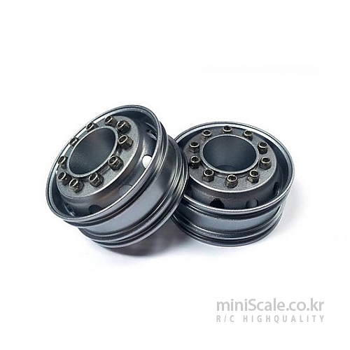 Aluminum Front Wheels Titanium / 미니스케일(Miniscale)